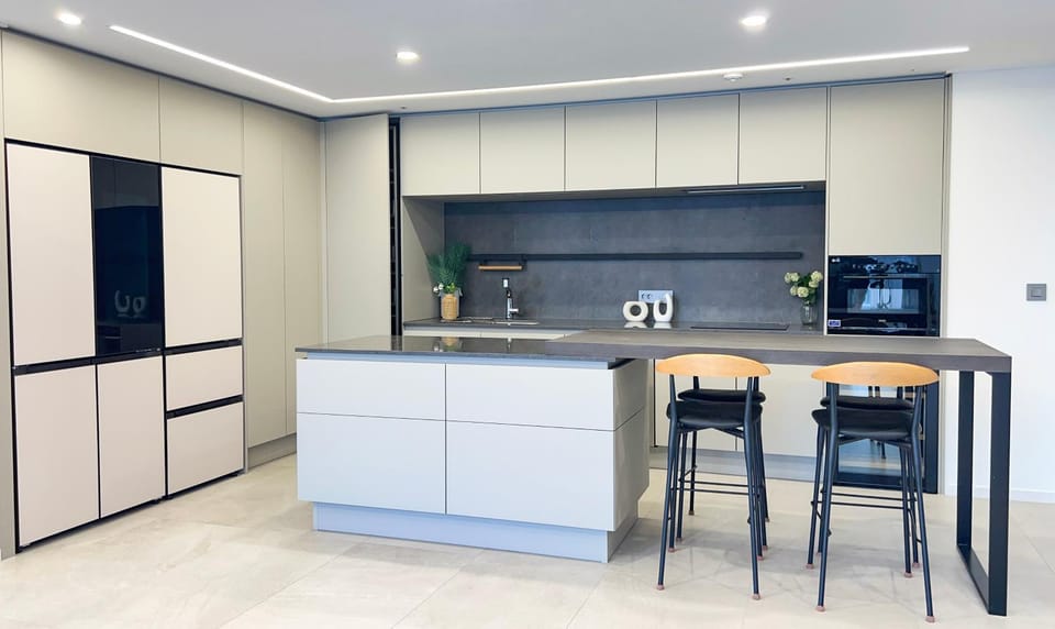 Communal kitchen, Sea view, Sea view, kitchen, kitchen