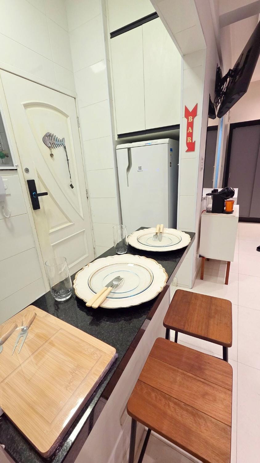 Studio Pé na Areia - Canal 4 Apartment in Santos