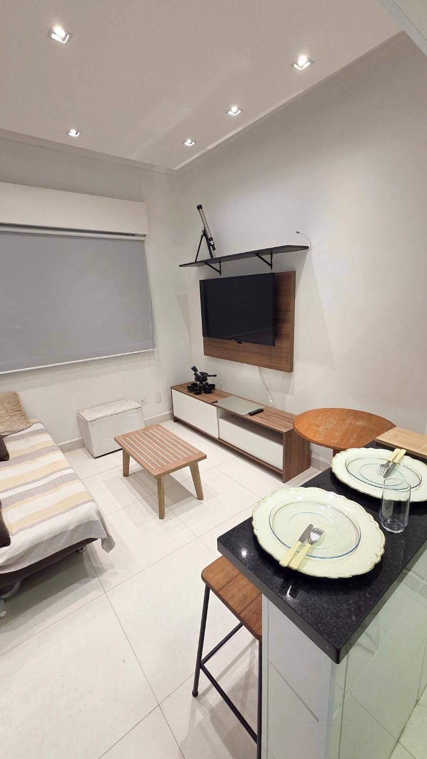 Studio Pé na Areia - Canal 4 Apartment in Santos