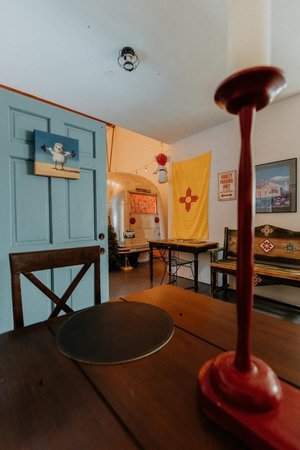 Whimsical Glamping Fantasyland by Meow Wolf House in Agua Fria