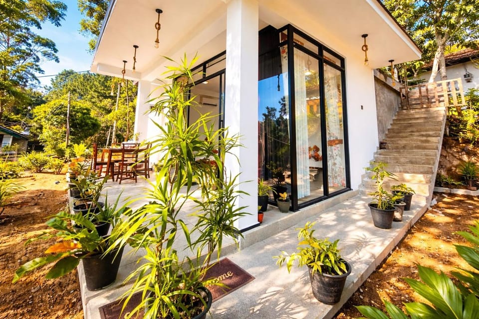 Property building, Garden
