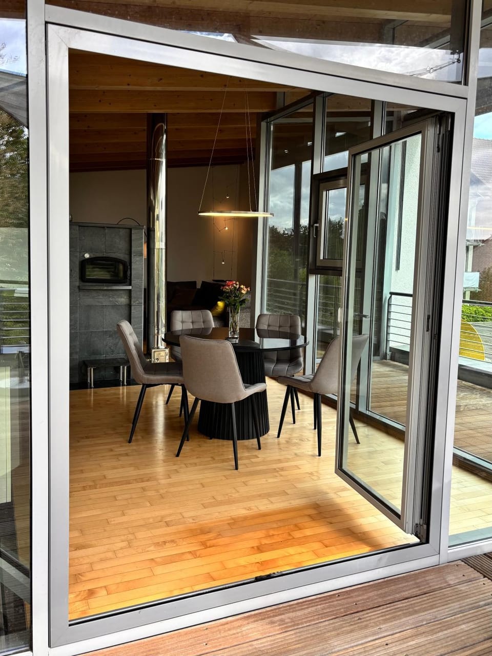 Balcony/Terrace, Dining area, Food