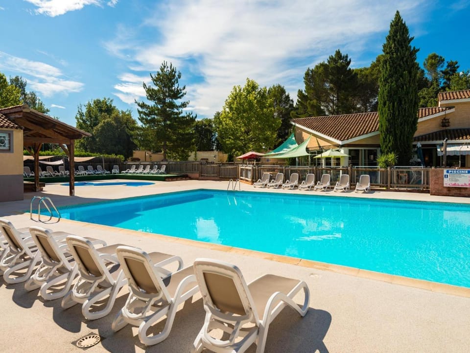Property building, Living room, Swimming pool