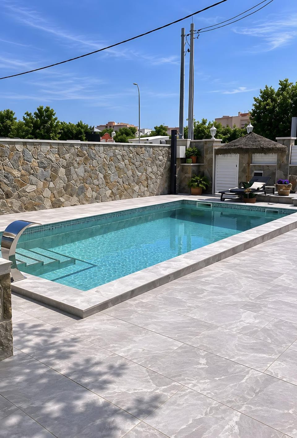 Property building, Swimming pool