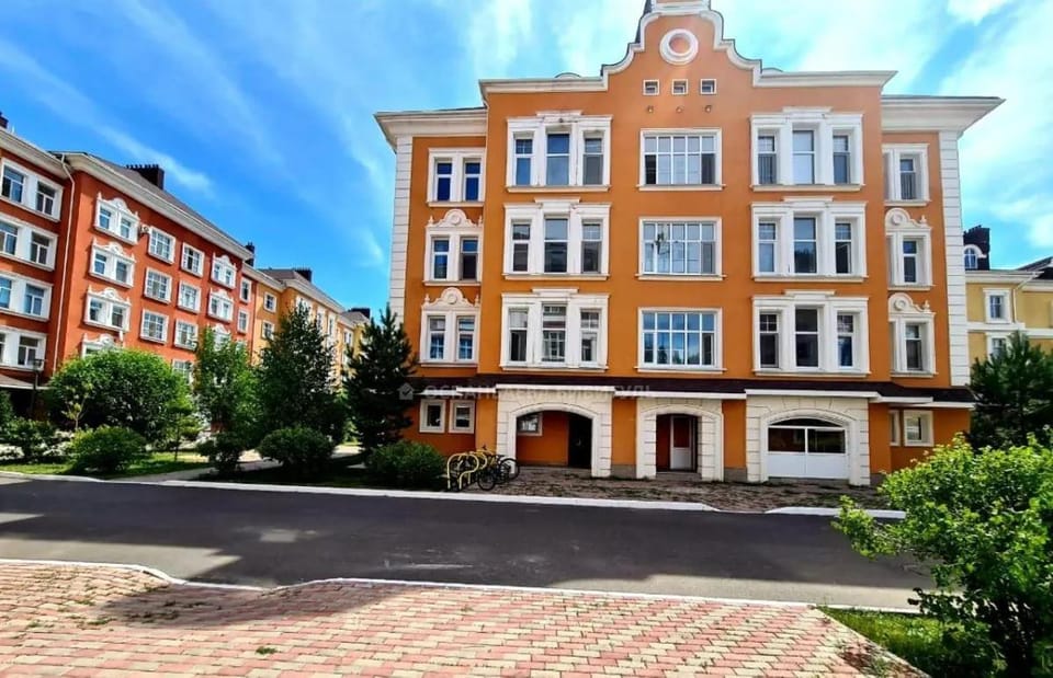 One bedroom apartment with the large living room in the Best Community Apartment in Kazakhstan