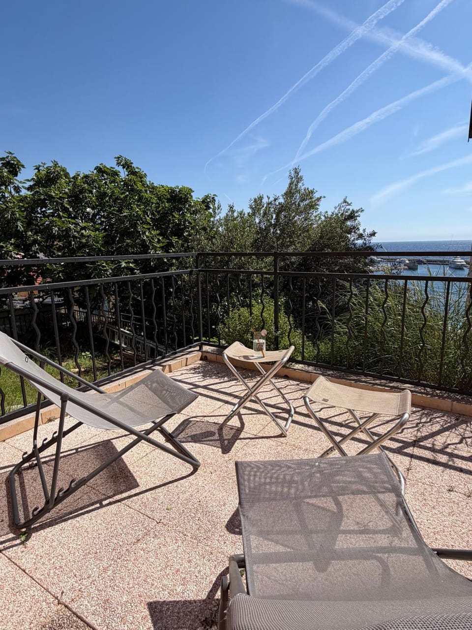 Patio, Balcony/Terrace, Sea view, sunbed