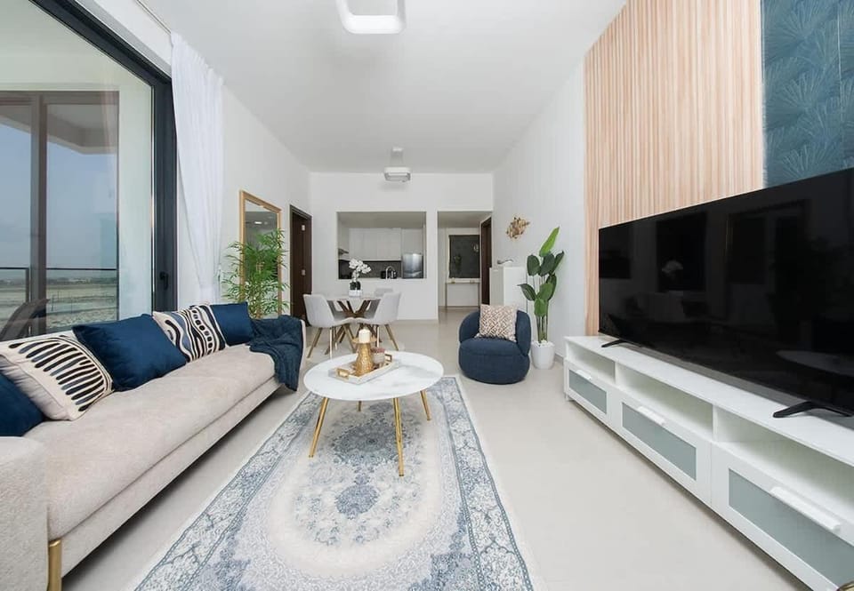 Modern Waterfront 1-Bedroom Apartment - Blue Bay Walk Apartment in Sharjah
