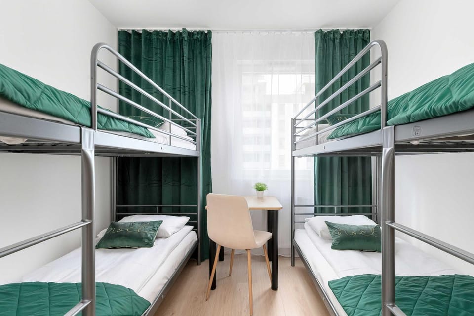 Photo of the whole room, Bedroom, bunk bed