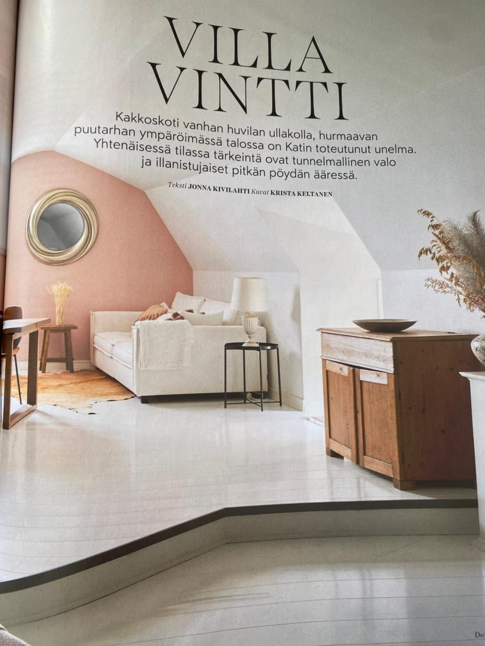 Attic apartment Villa Vintti Apartment in Uusimaa