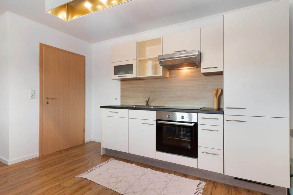 Kitchen or kitchenette, Living room