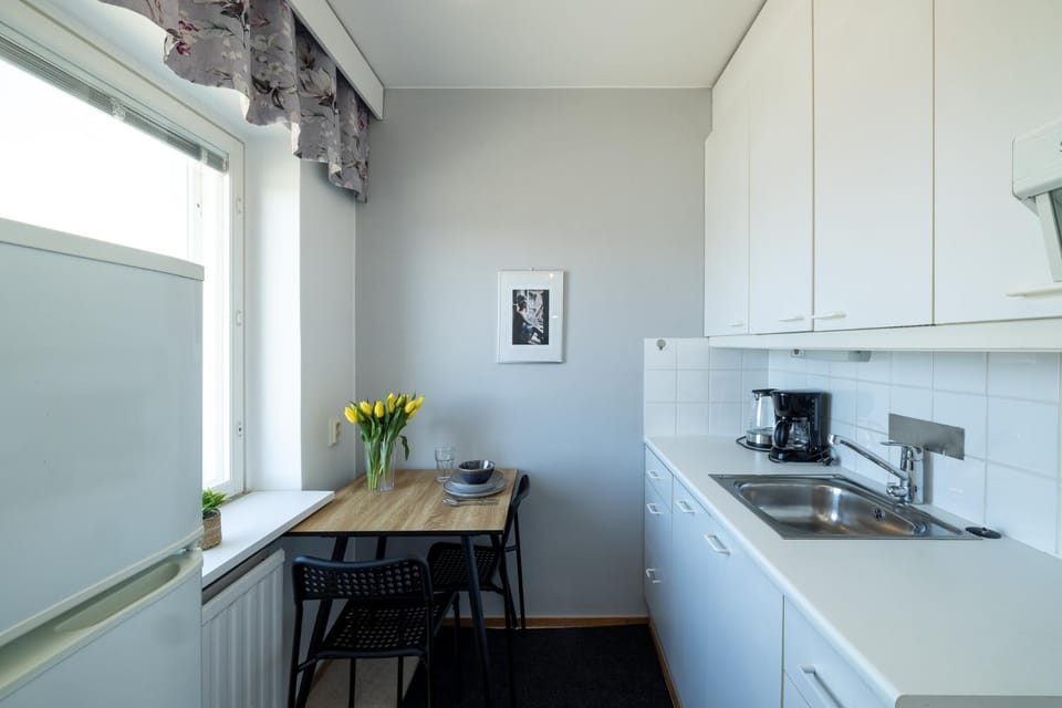 Kitchen or kitchenette, Dining area, stove