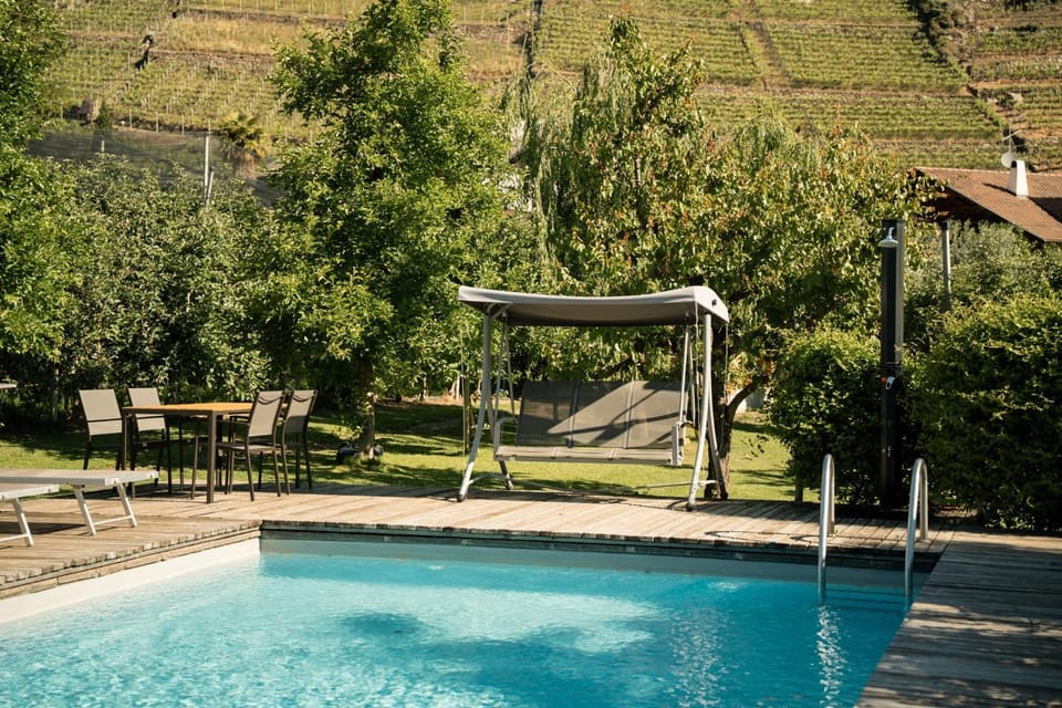 Property building, Living room, Swimming pool