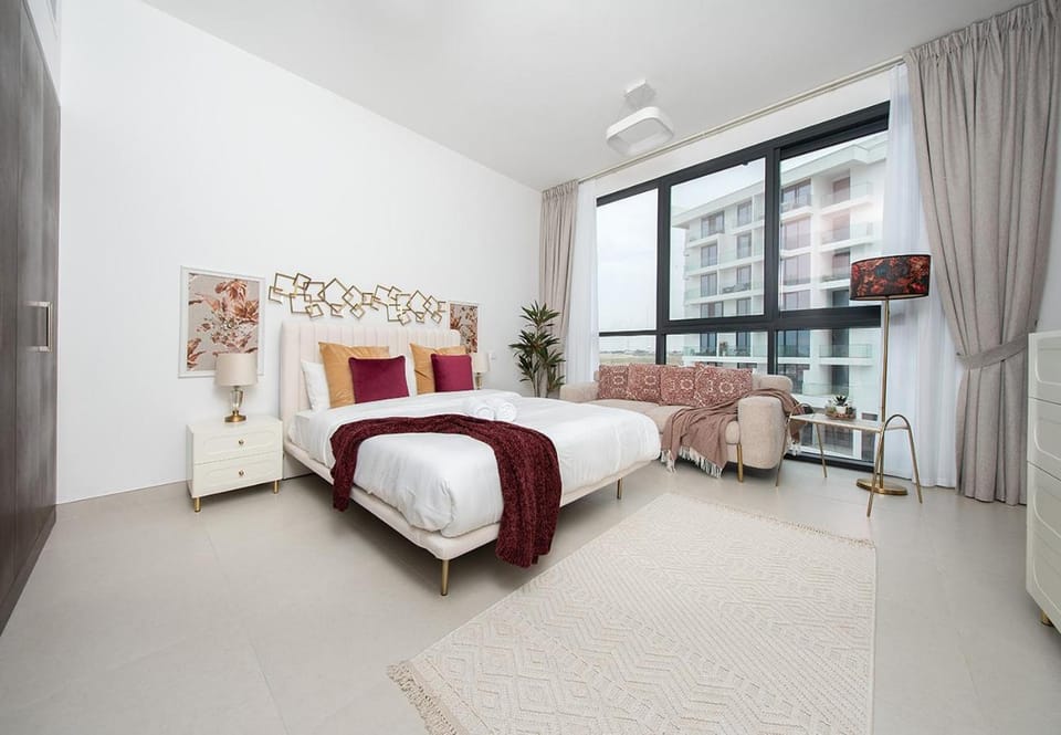 Premium Cozy Waterfront Studio - Blue Bay Walk Ajmal Makan Apartment in Sharjah