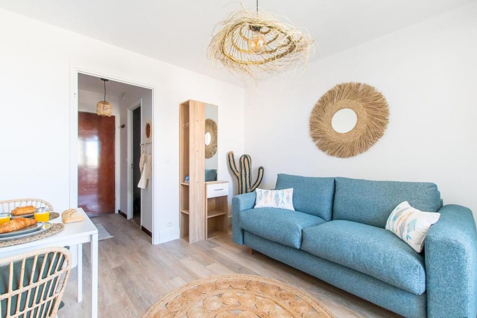 Surf Yoga- studio lumineux Vue Port proche plage Apartment in Mauguio