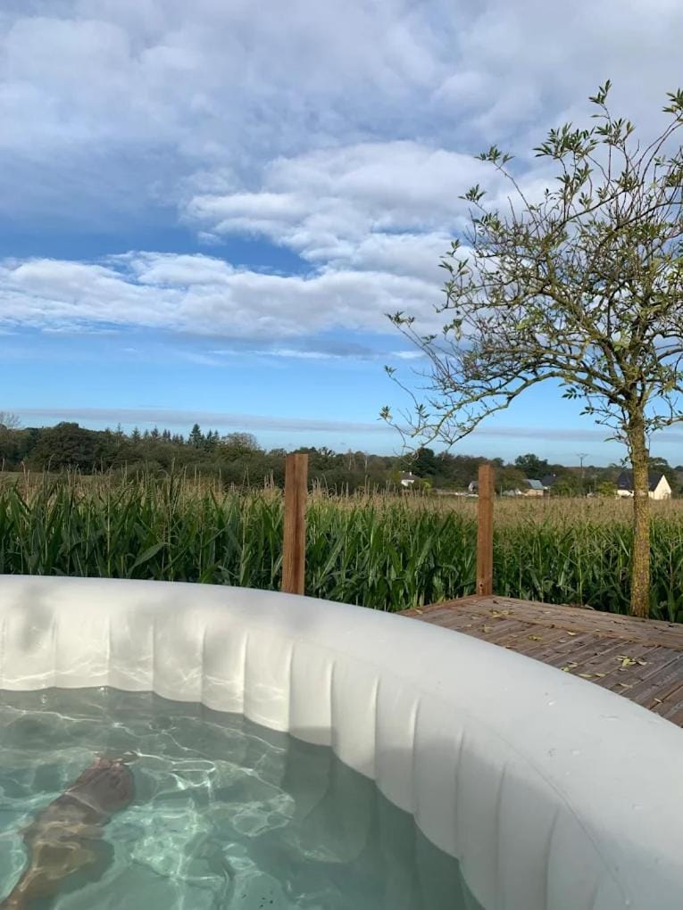 Natural landscape, Pool view