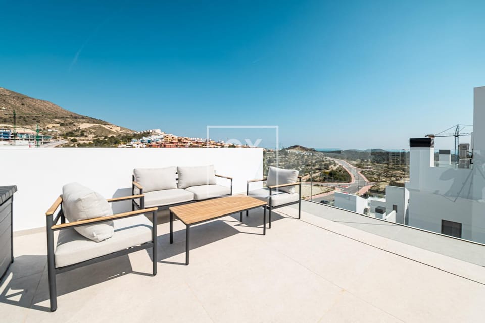 Balcony/Terrace, Seating area, Mountain view