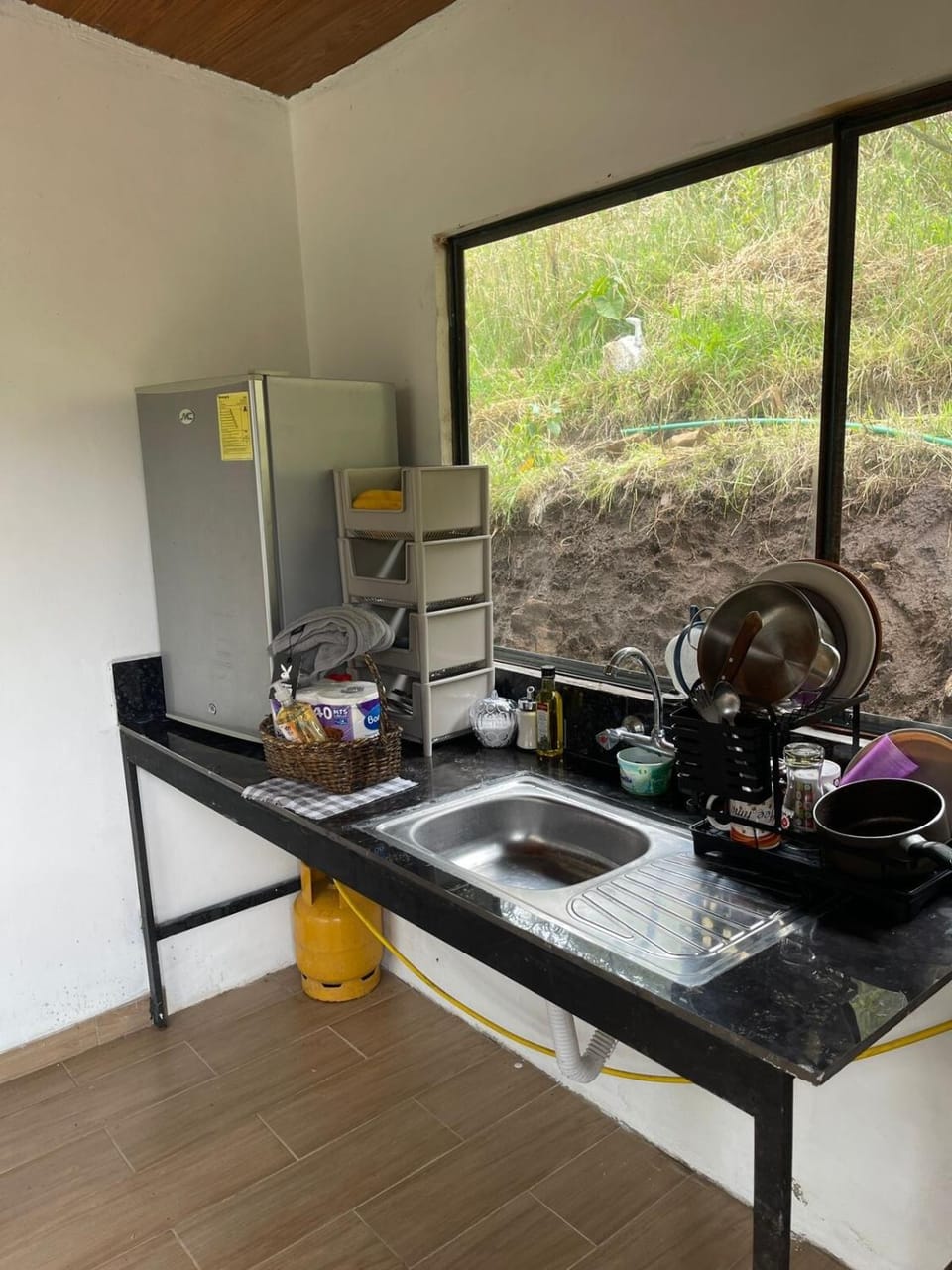 Refugio acogedor con vista a la montaña en Baños House in Tungurahua, Ecuador