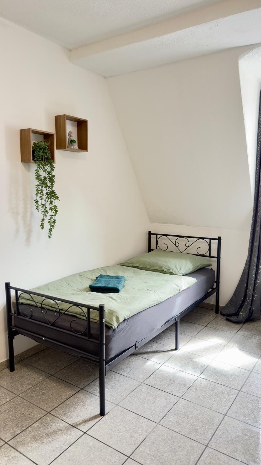 Construction worker's apartment in Hof Apartment in Thuringia, Germany