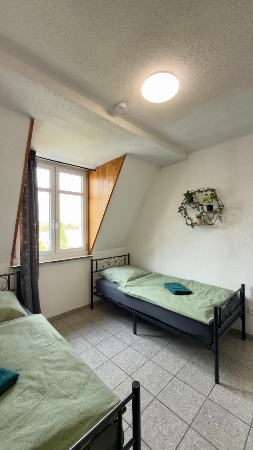 Construction worker's apartment in Hof Apartment in Thuringia, Germany
