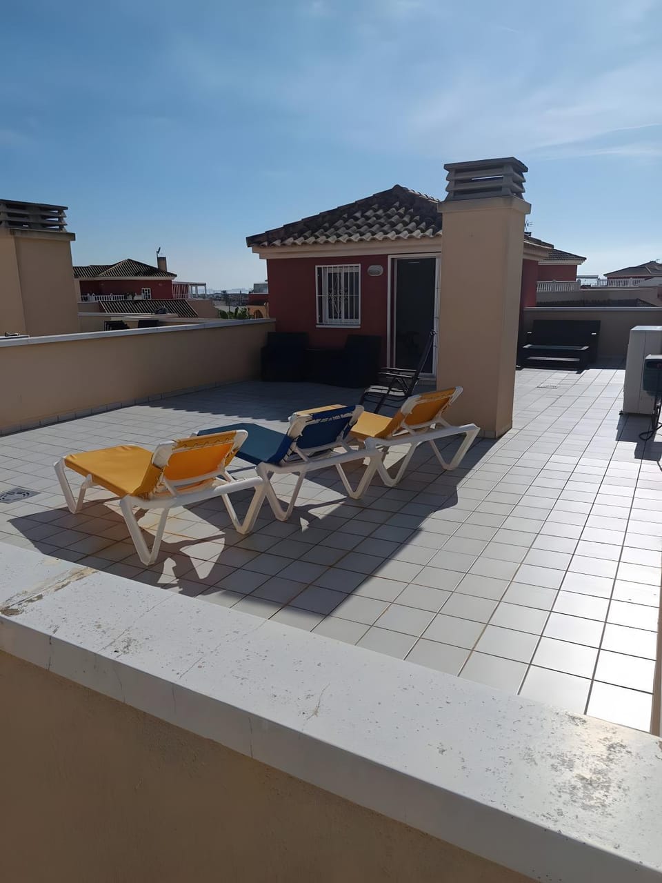 Property building, Living room, Swimming pool