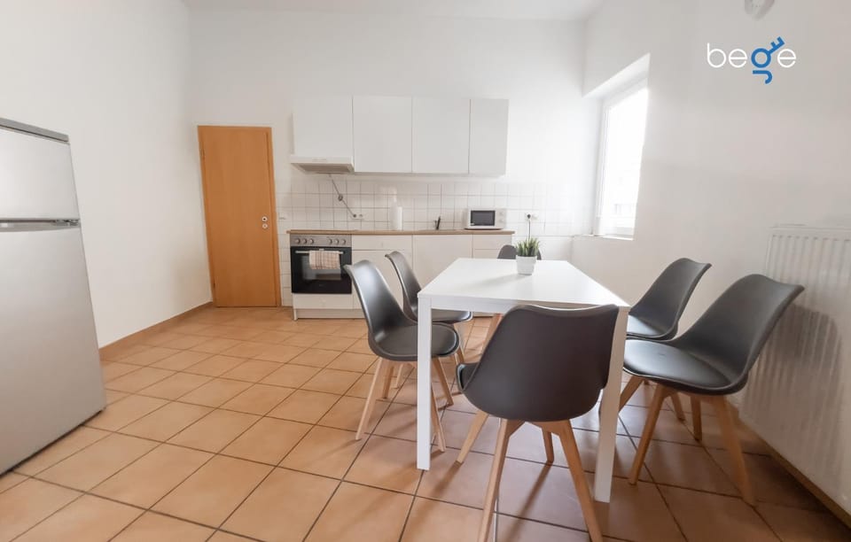Kitchen or kitchenette, microwave, stove, kitchen