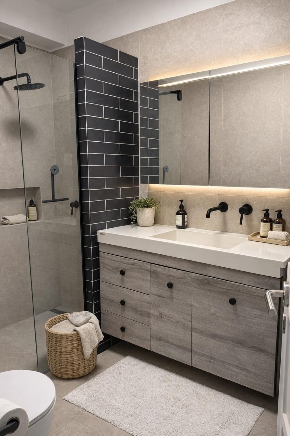 Shower, Bathroom