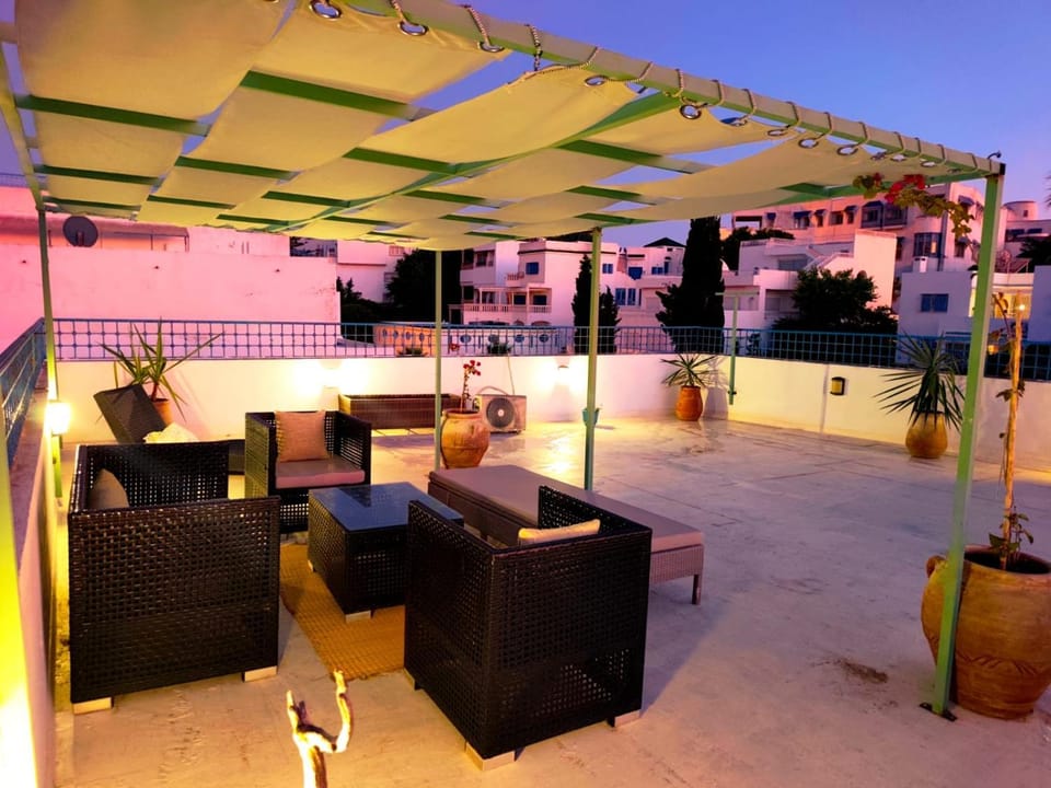 Patio, Sunset
