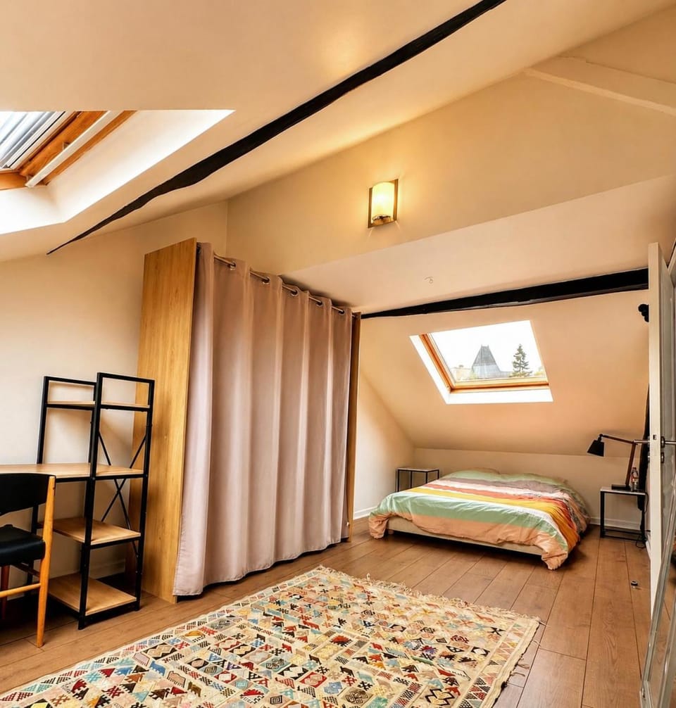 Duplex 2 rooms downtown Apartment in Le Mans