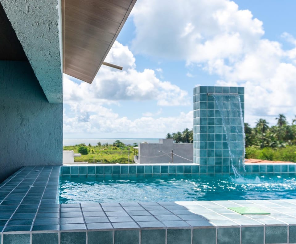 Cobertura privativa, Piscina, Área Gourmet, Cervejeira, Smart TV, Churrasqueira, Home Office, 3 Banheiro, 2 Quartos Apartment in State of Alagoas, Brazil