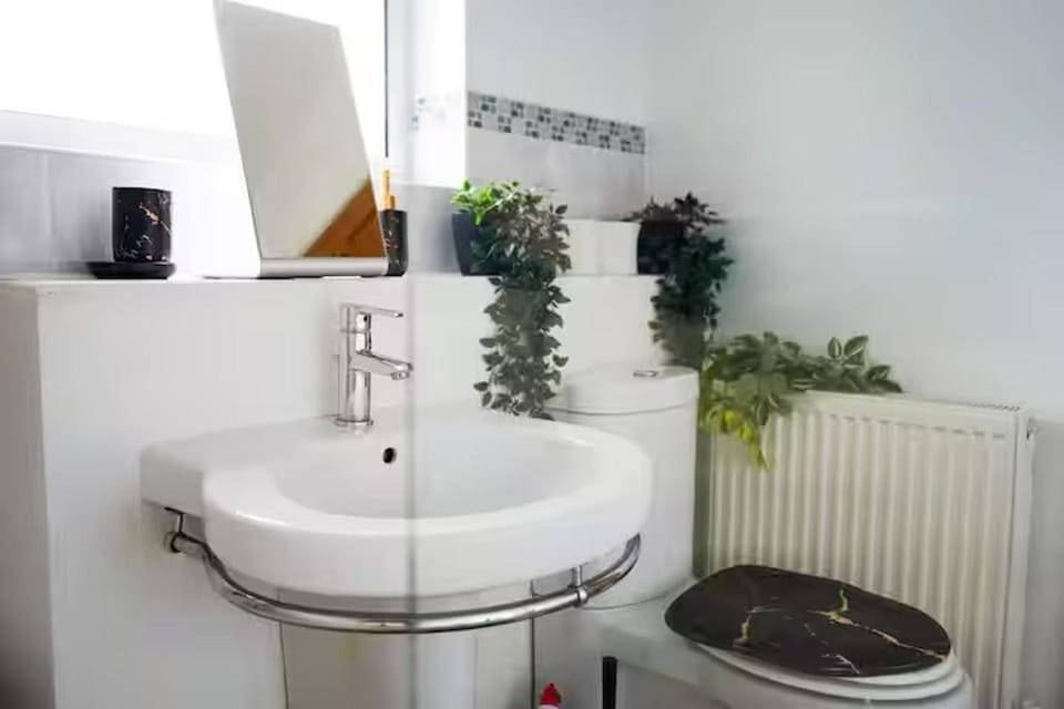 Toilet, Bathroom, View (from property/room), Photo of the whole room, Decorative detail