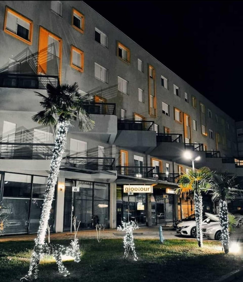 Property building, Night