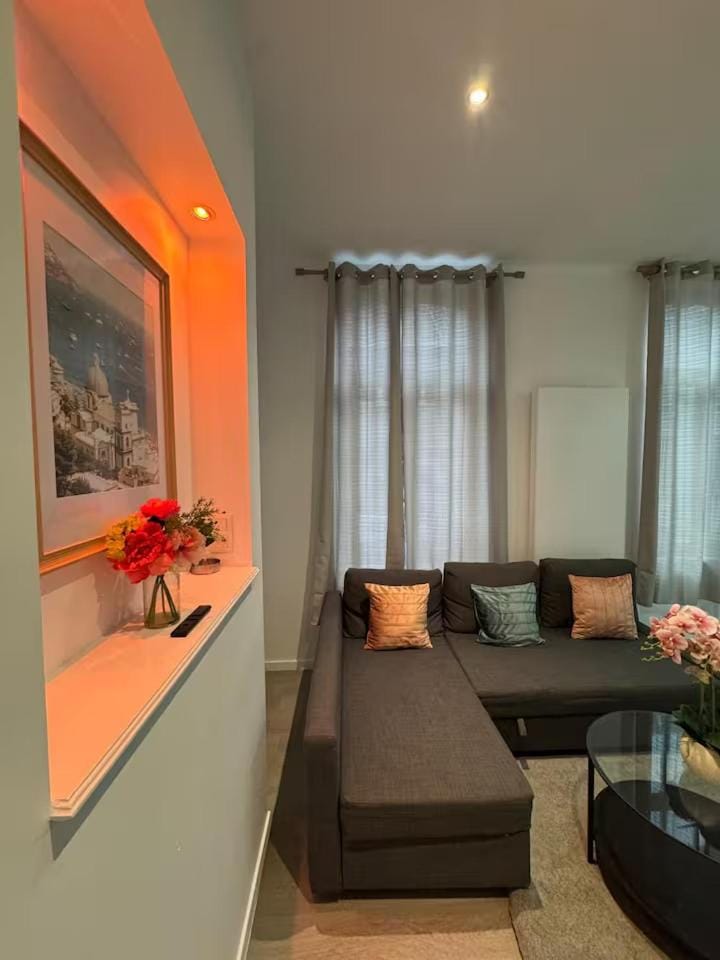 Stylish 1BR Apartment with Sofa Bed in the Heart of Liège Apartment in Liège
