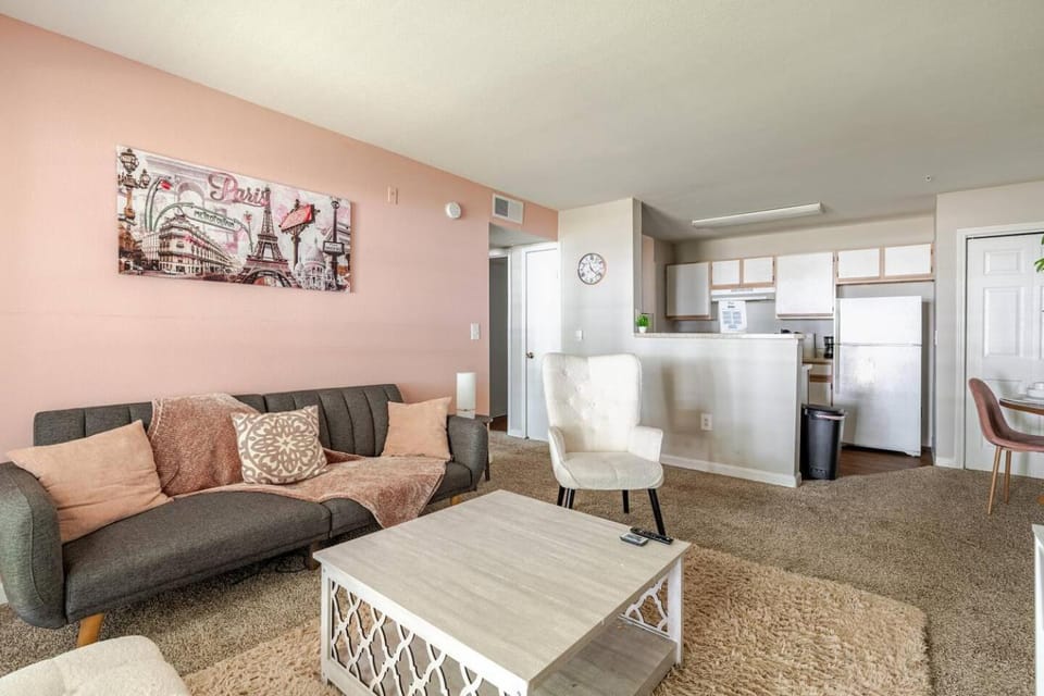 Kitchen or kitchenette, Living room, Photo of the whole room, Decorative detail, Seating area