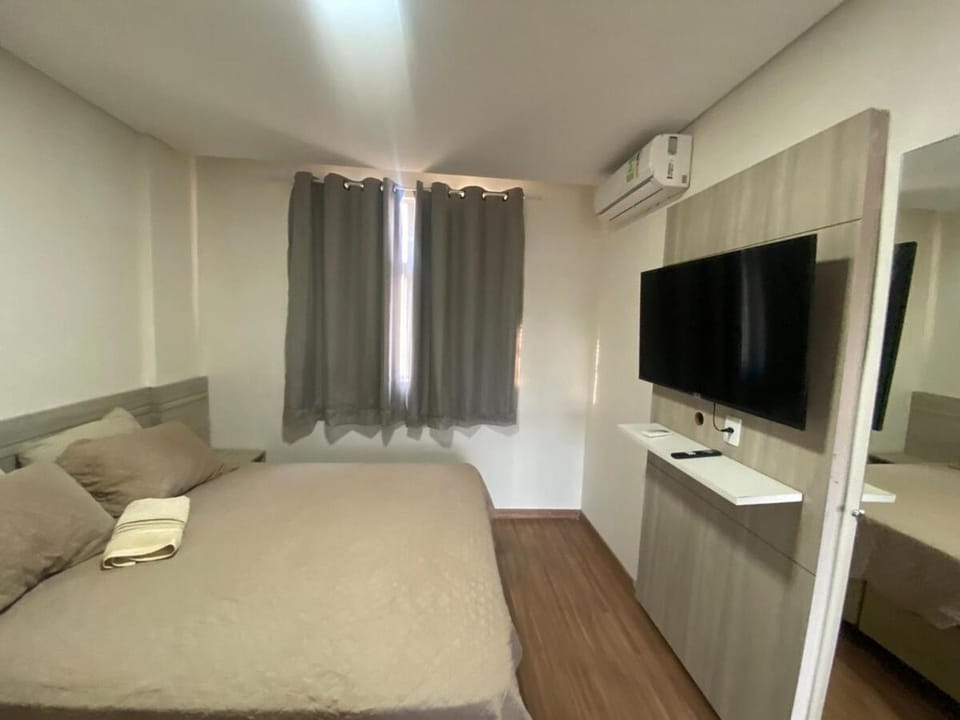Flats da Júnia, funcional com tv, microondas, frigobar, ar cond, garagem Apartment in Lagoa Santa