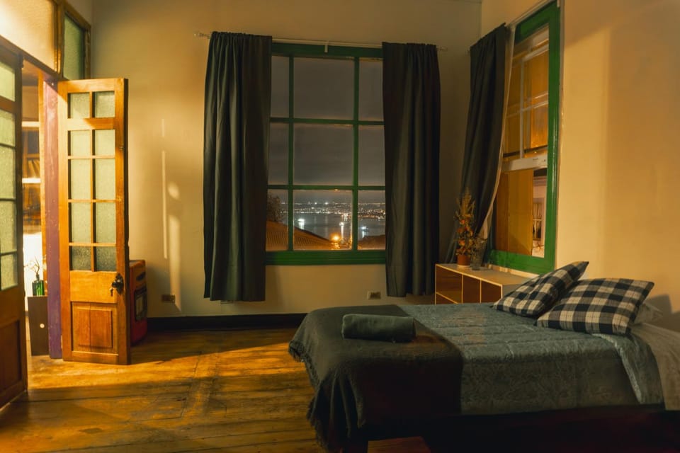 Night, Photo of the whole room, Bedroom, City view, Mountain view, Sea view, hair dryier, towels
