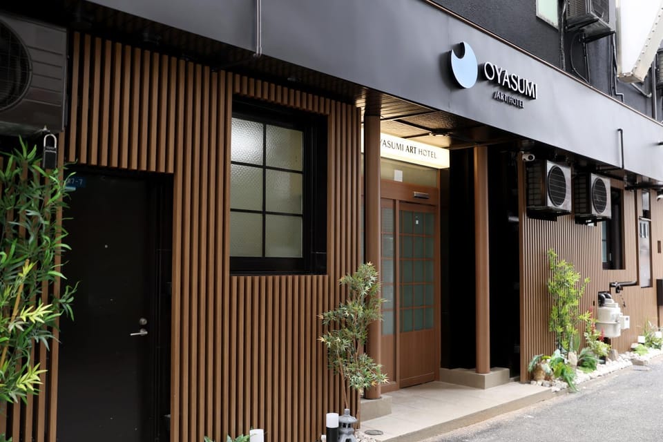 OYASUMI Art HOTEL Dotonbori 24-Hour Check-in Pressure-relief mattress Hotel in Osaka
