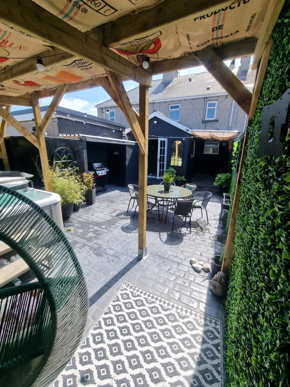 Jungle Beach House Portrush Hot Tub on request House in Portrush