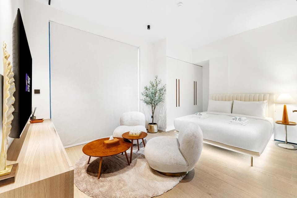 Modern Studio with Balcony & Pool at Rise Residences in JVC Apartment in Dubai