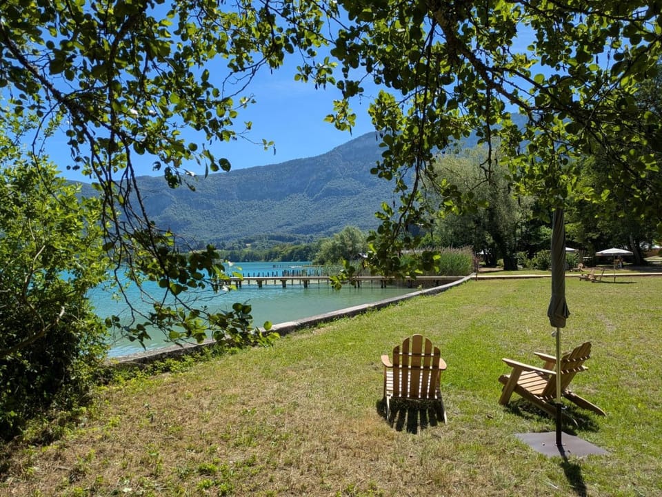 Natural landscape, Garden, Lake view
