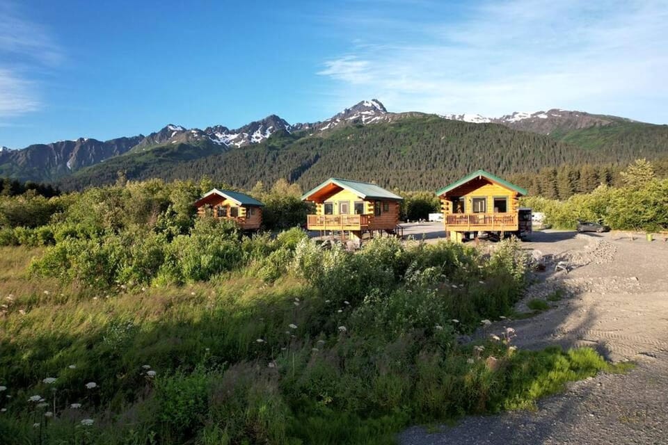 Scenic Creekside Cabin with Panoramic Bay & Mountain Views in Seward, Alaska Cabin in Seward