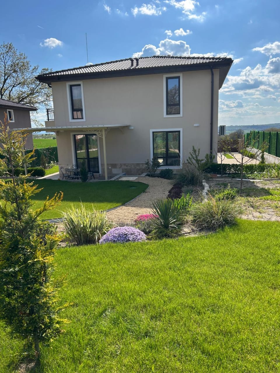 Property building, Garden