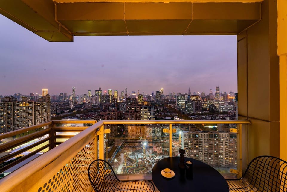 Night, View (from property/room), Balcony/Terrace, Balcony/Terrace, City view