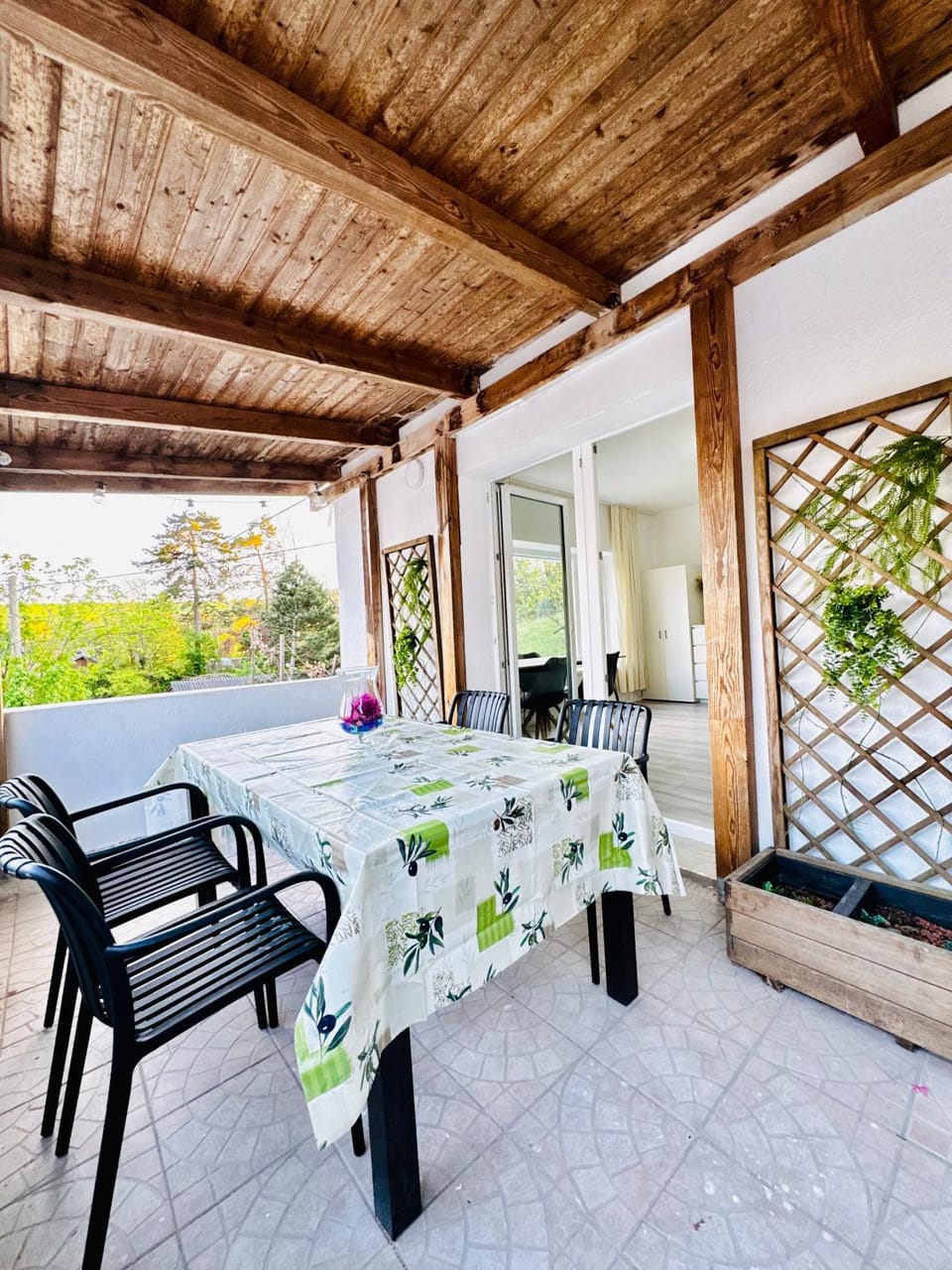 Patio, View (from property/room), Balcony/Terrace, Seating area, Dining area, Garden view