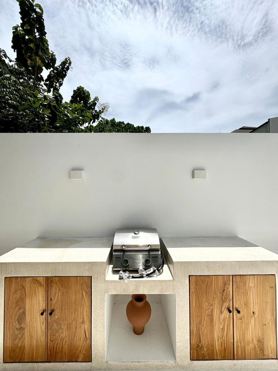 Patio, BBQ facilities