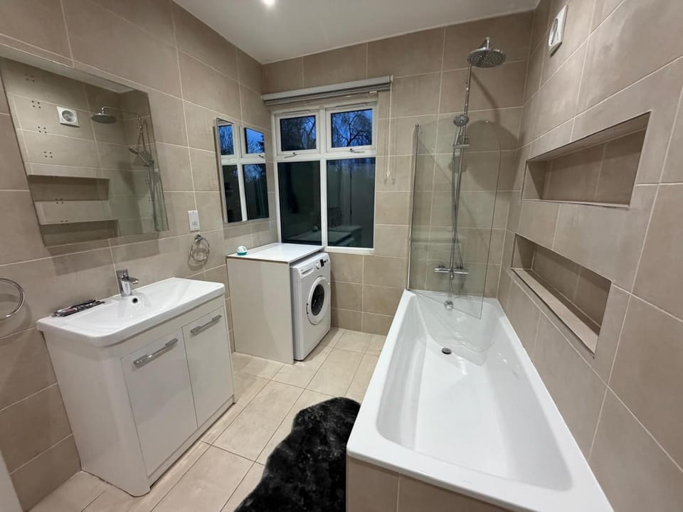 Shower, Bathroom, Bath, washing machine
