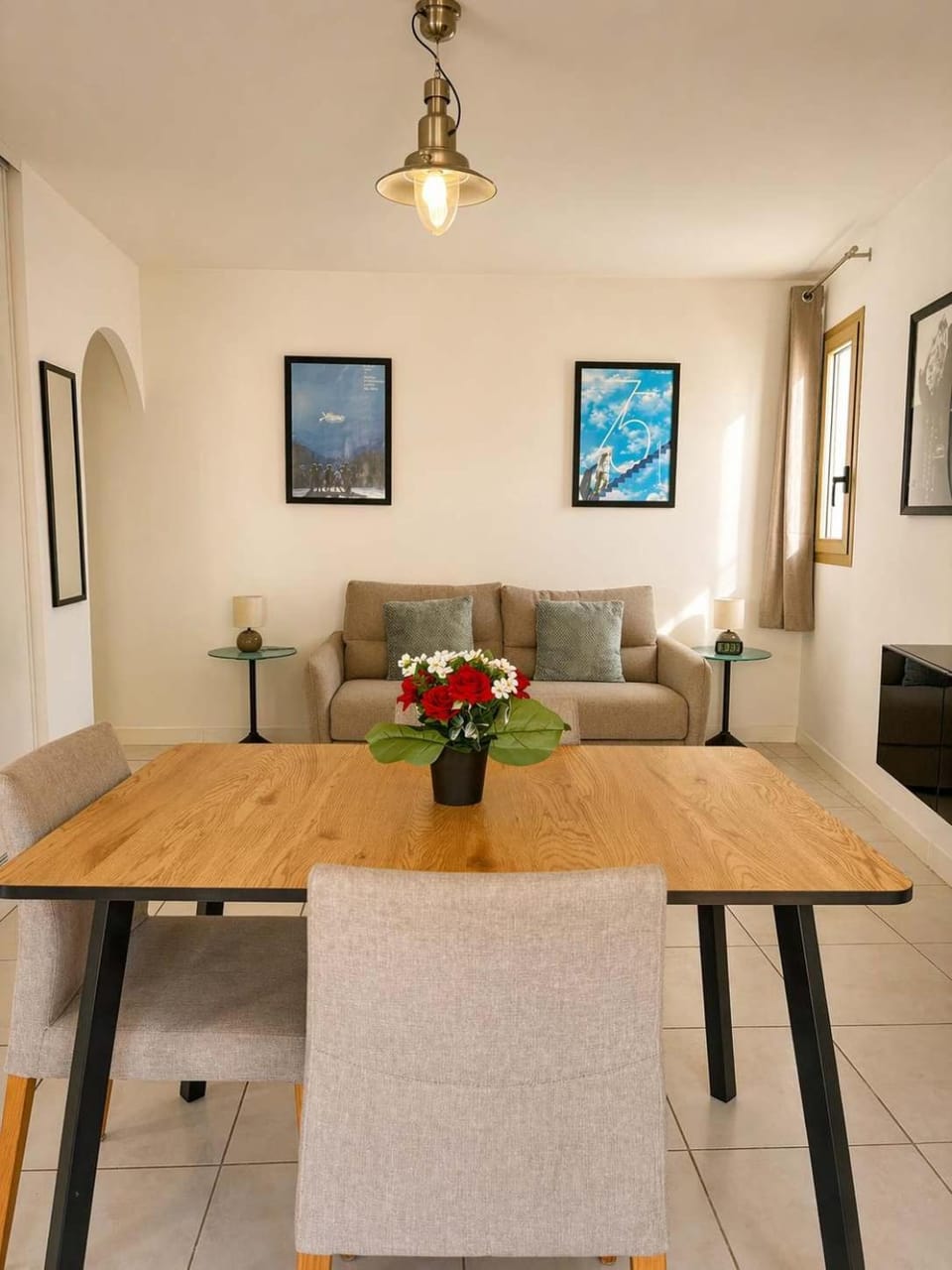 Living room, Dining area