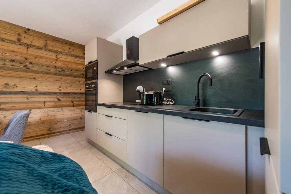 Appartement Haut de Gamme avec Balcon exposé au sud - 6 personnes - App A02 Apartment in Saint-Sorlin-d'Arves