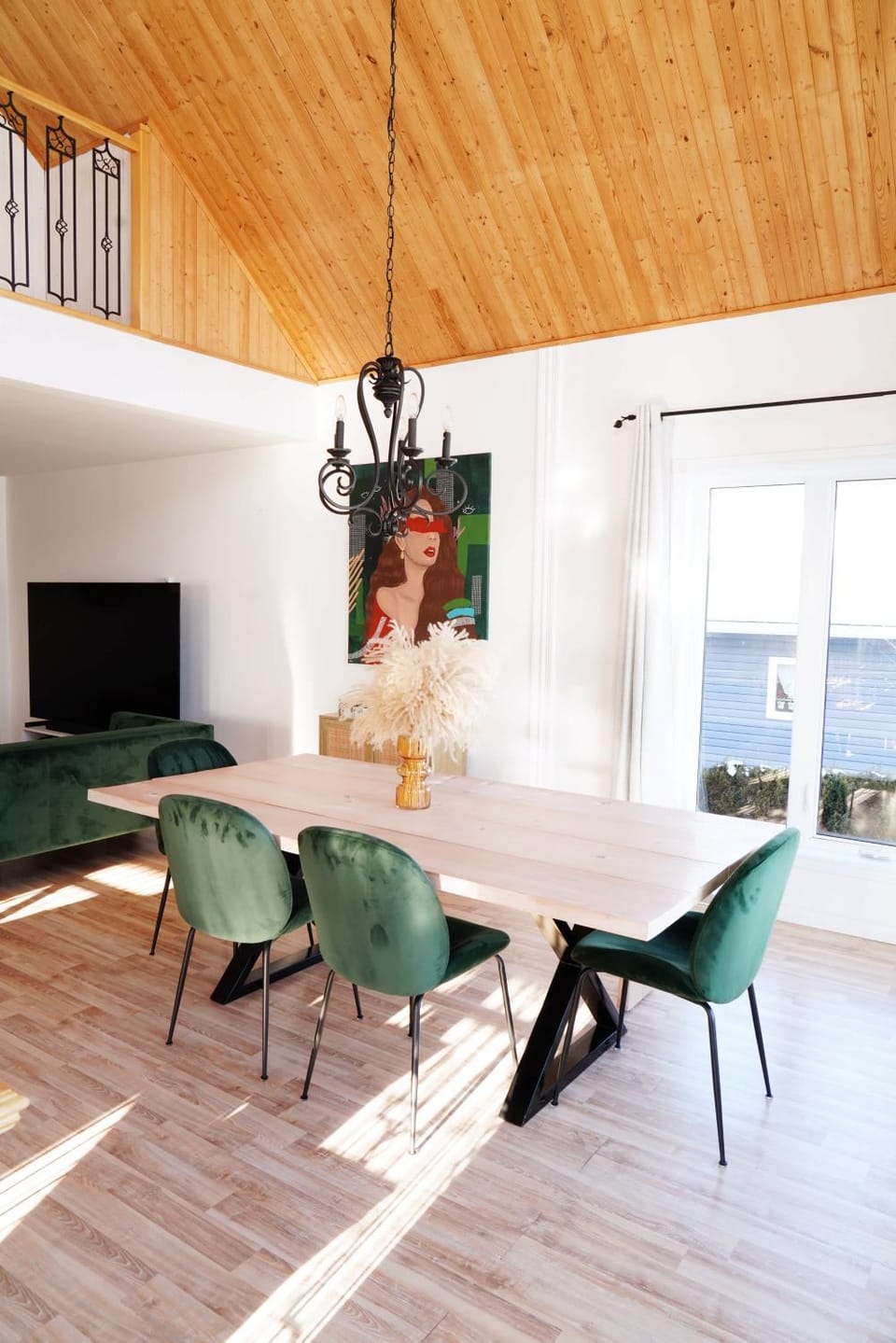 Waterfront chalet - Le Grand Heron-Bleu Chalet in La Tuque