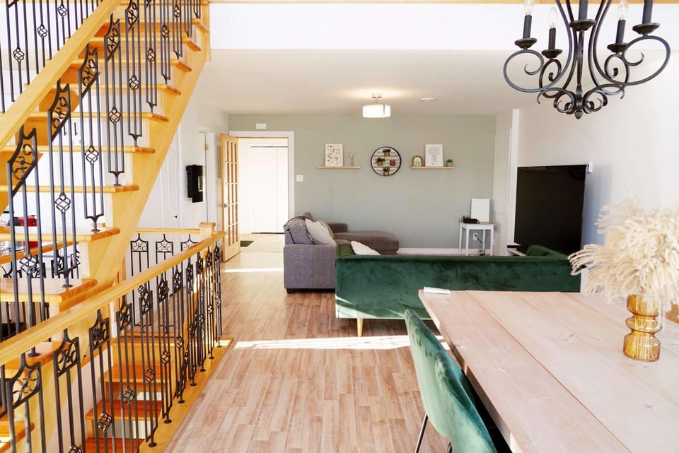 Waterfront chalet - Le Grand Heron-Bleu Chalet in La Tuque