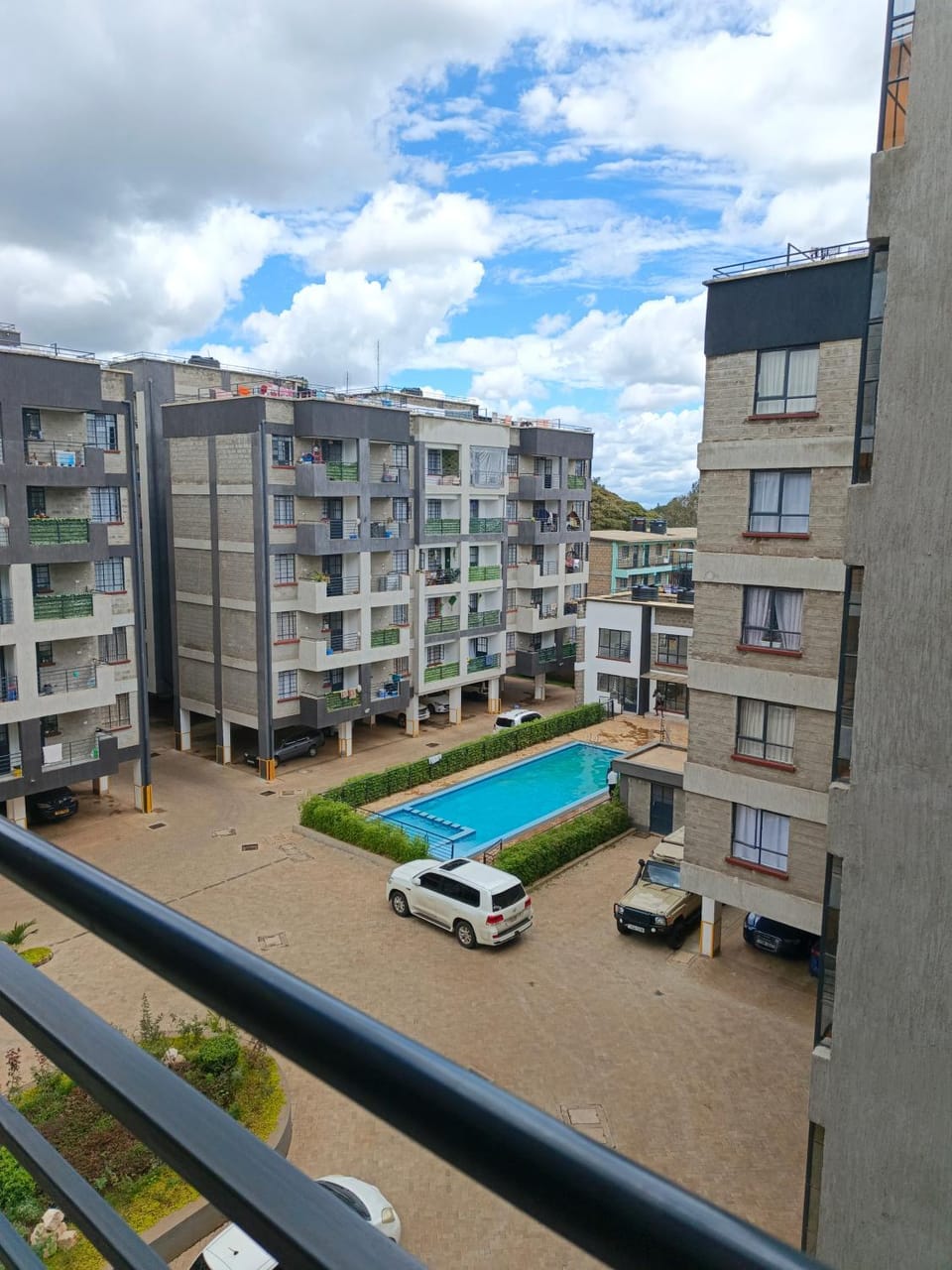 Property building, Pool view, Swimming pool